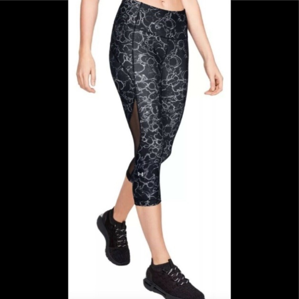 Ladies Under Armour HeatGear Armour Print Capris